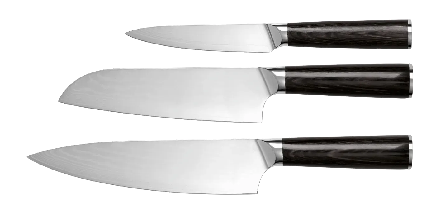 Messerset 3-teilig