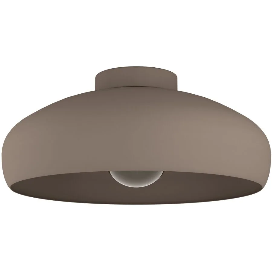 Eglo Deckenlampe Mogano Braun Stahl 40 cm 17.5 cm - Farbe: Kaffee