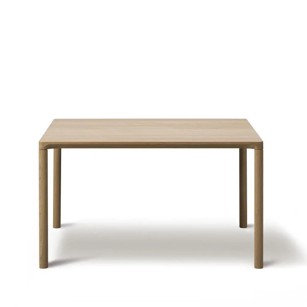 Fredericia Furniture Piloti 6720 soffbord Ljus oljad ek-höjd 35 cm