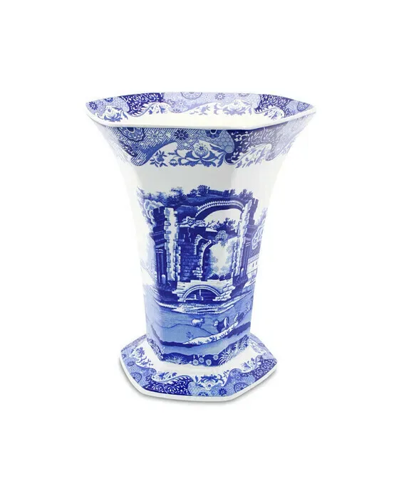 Blue Italian Vase Blue/White