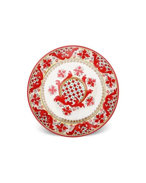 Fontane Rosse Serving Dish Red