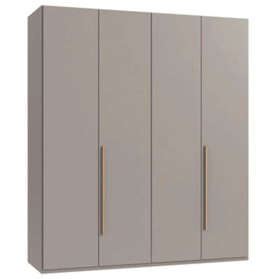 Kleiderschrank Annie Saharagrau/Eiche Nachbildung Holzwerkstoff B 180 cm