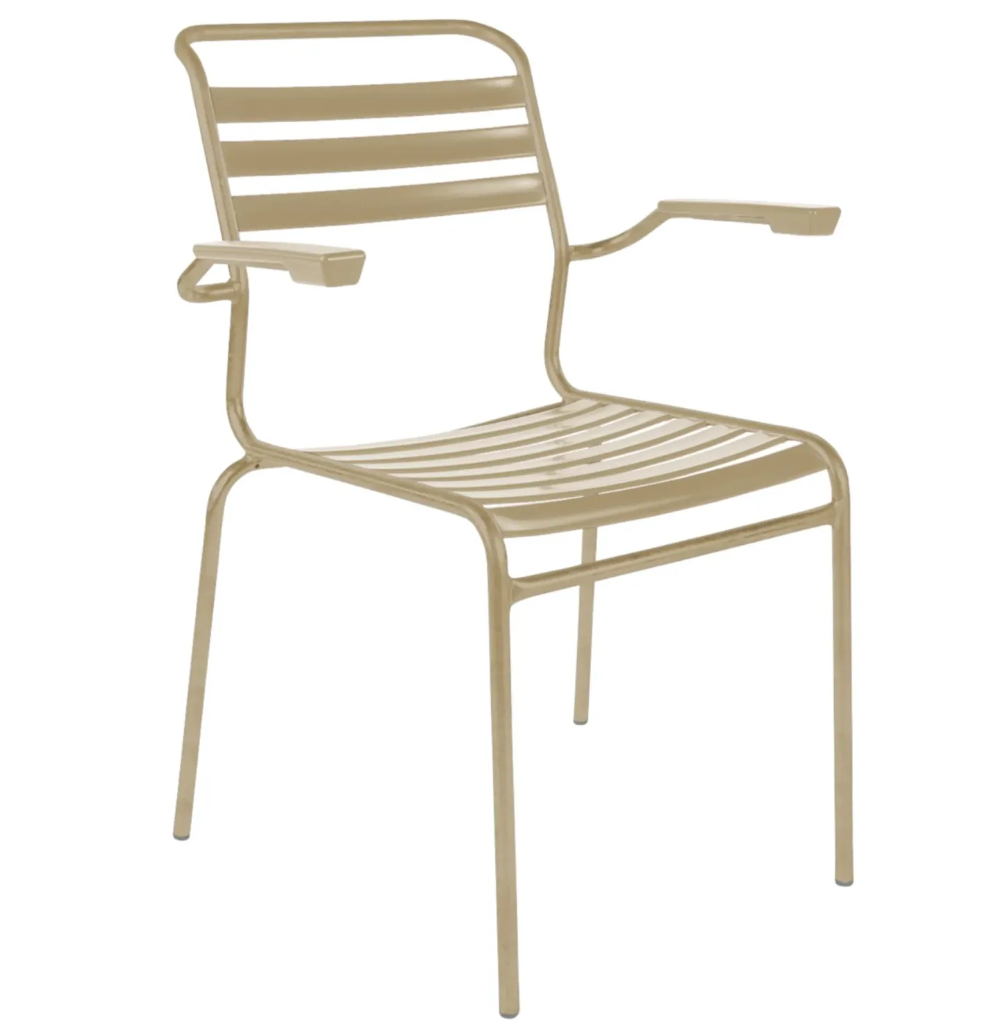 Schaffner Lättli-Stuhl Säntis mit Armlehnen Braun | Schubiger Möbel