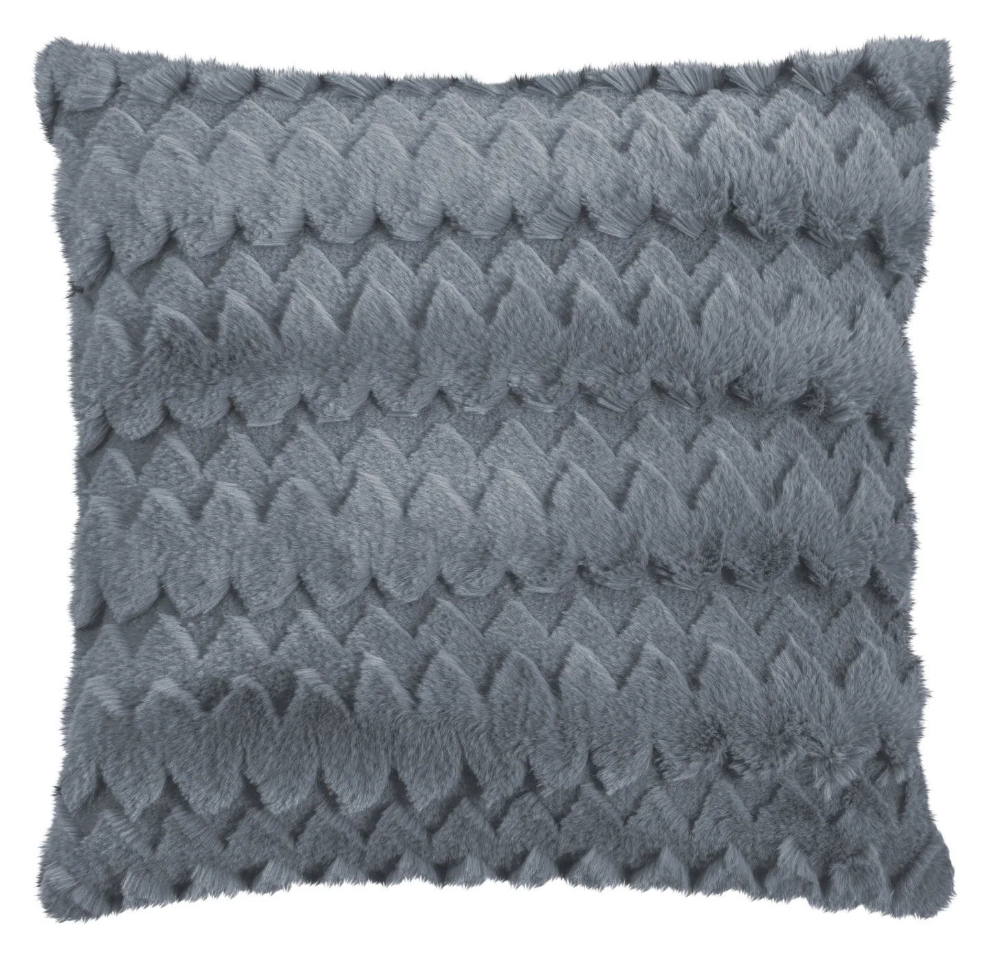 Magma Kissenhülle Plush, Mittelgrau | Schubiger Möbel
