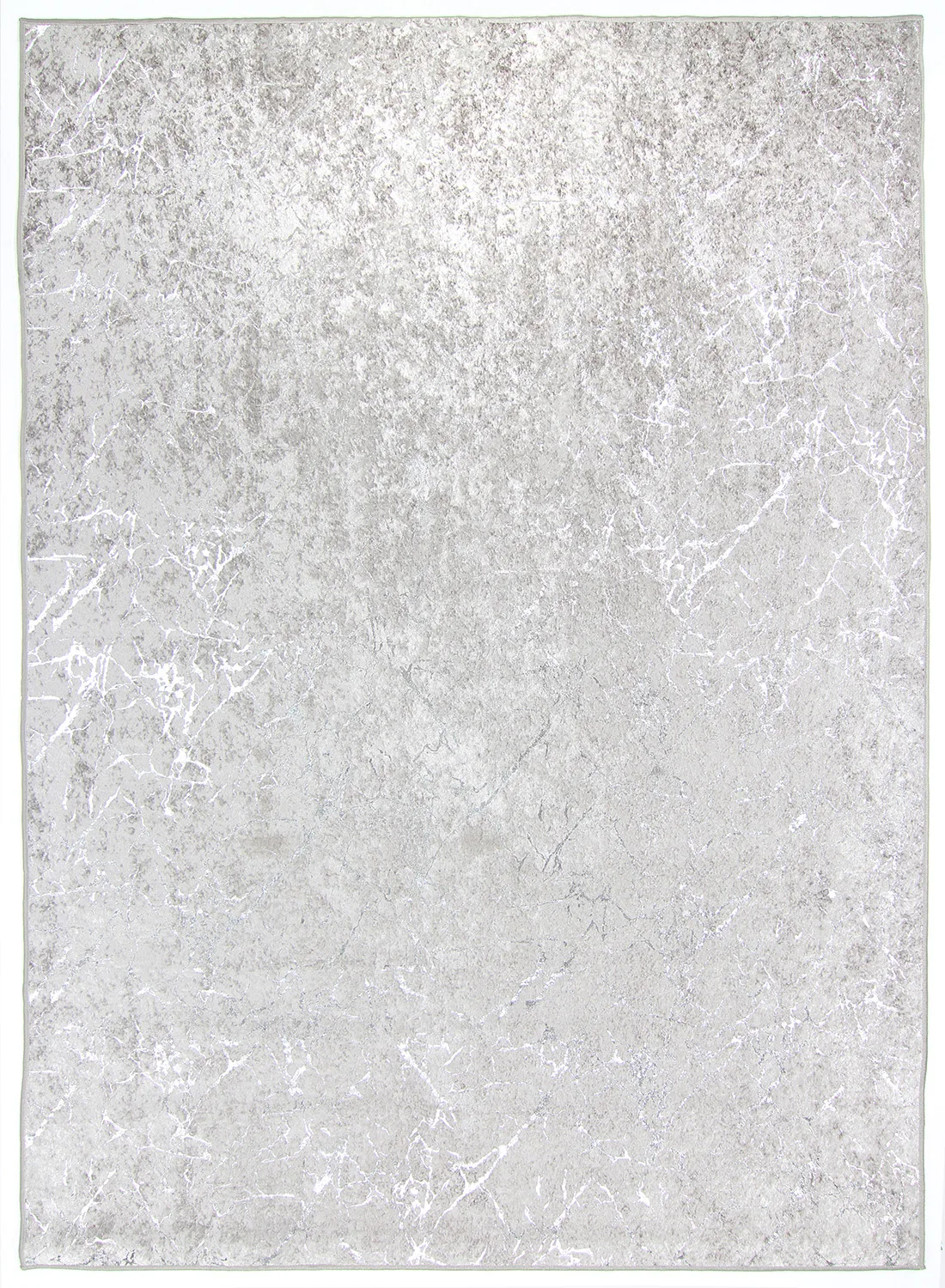Wilton-teppe - Zaria (lysegrå/sølv) (Størrelse: 80 x 150 cm)
