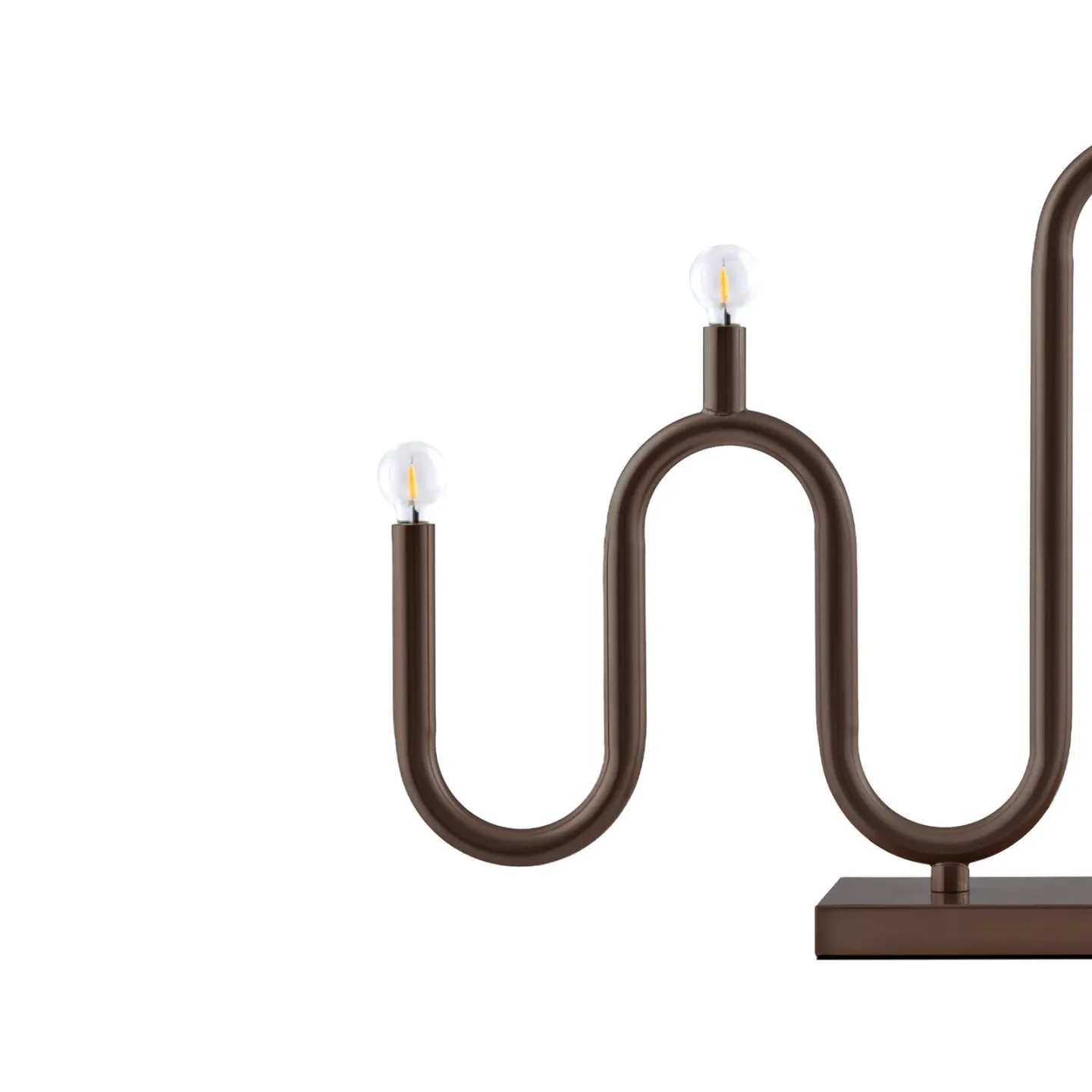 Noel 5-lysestake 50 cm bronse – Globen Lighting - Skandinavisk - Metall - Med flere lyskilder