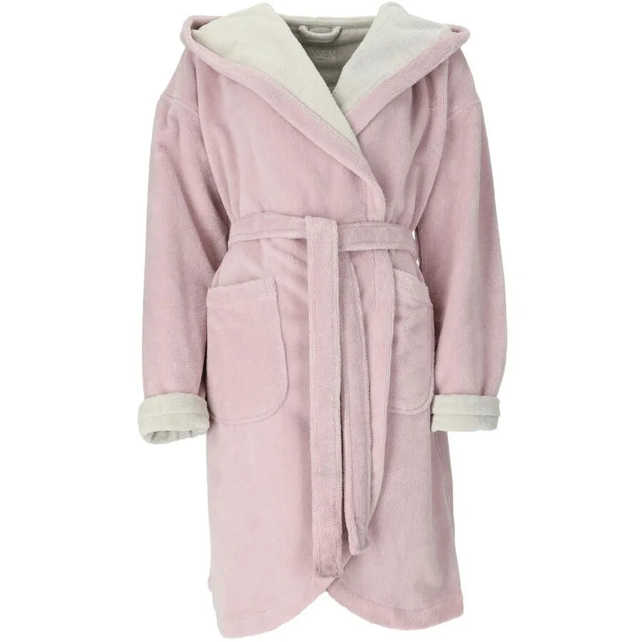 Vossen Bademantel Runa XL Sea Lavender/Ivory Polyester XL