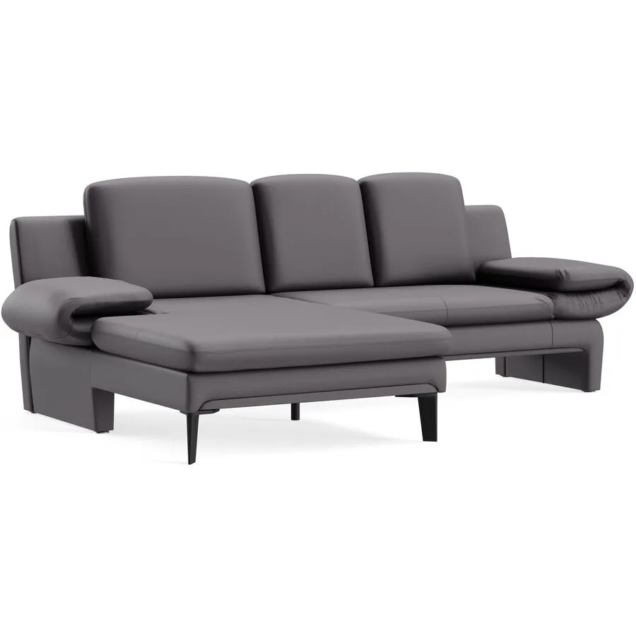 Ecksofa Astra Links Touch - 844 steel B 321 T 168 cm - Möbel Konfigurator: Traummöbel individuell zusammenstellen