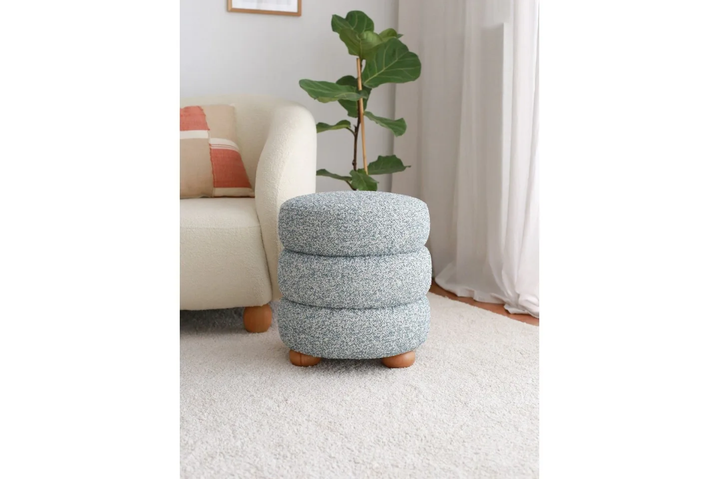 Musibat Sittpuff 42 cm - Blå