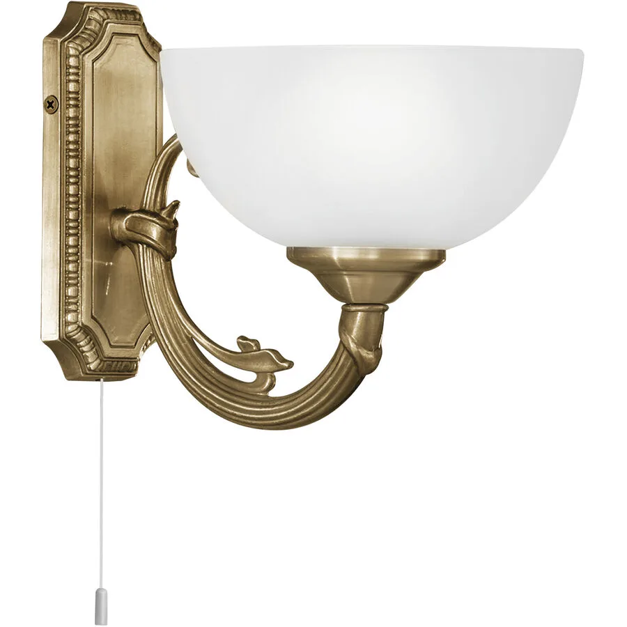 Eglo Wandlampe Savoy Braun 16 cm - Farbe: antikbraun - Material: Guss