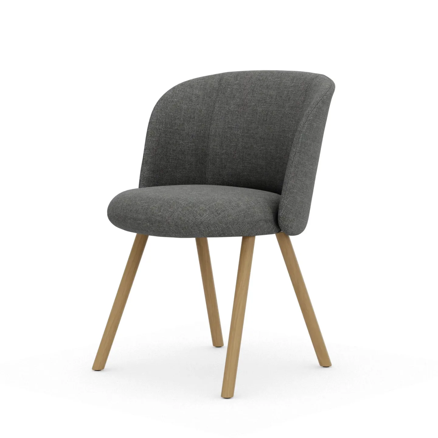 Vitra Mikado Side Chair stol Savana Sierra melange-natural oak