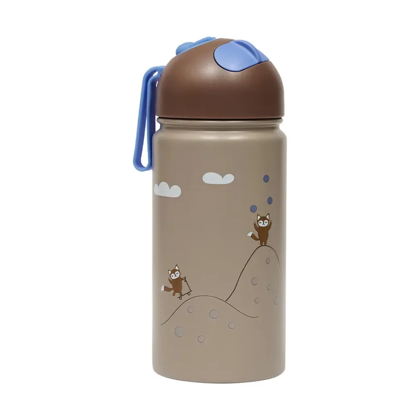 OYOY Friends in the Forest Thermosflasche 36 cl Blue