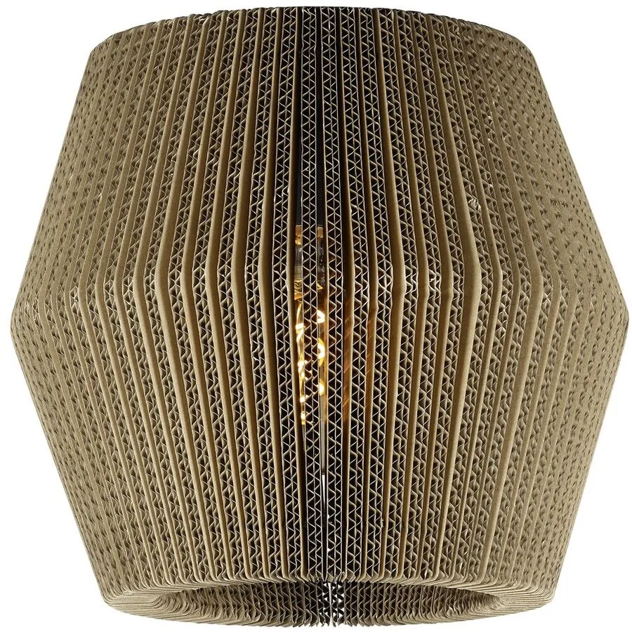 Deckenlampe Clare Braun Metall 28 cm 26 cm