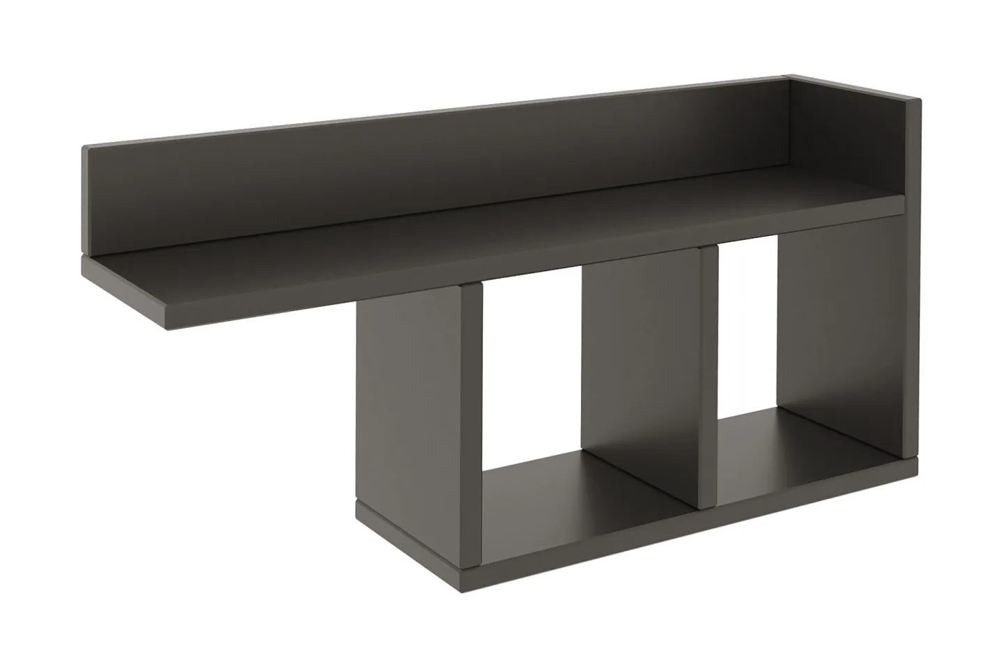 Vägghylla Rooman 62x18 cm - Antracit