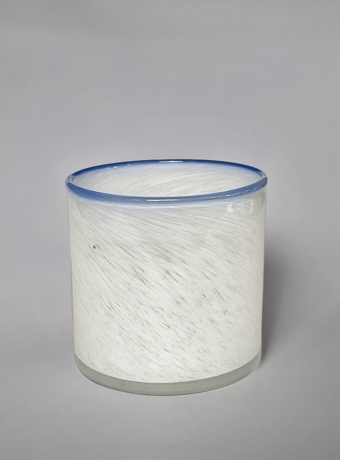 Lysestake M - Harmony (hvit/sky blue) (Størrelse: 10 x 10 cm)