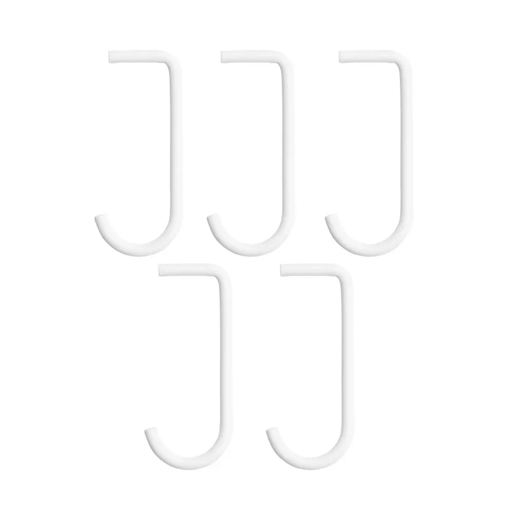 String String J-Haken 5er-Pack Weiß