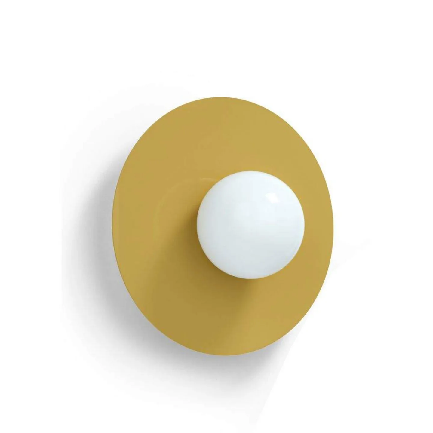 Candy Big Circle 360 S Wandleuchte, gelb - Swedish Ninja - Wohnzimmer - Metall