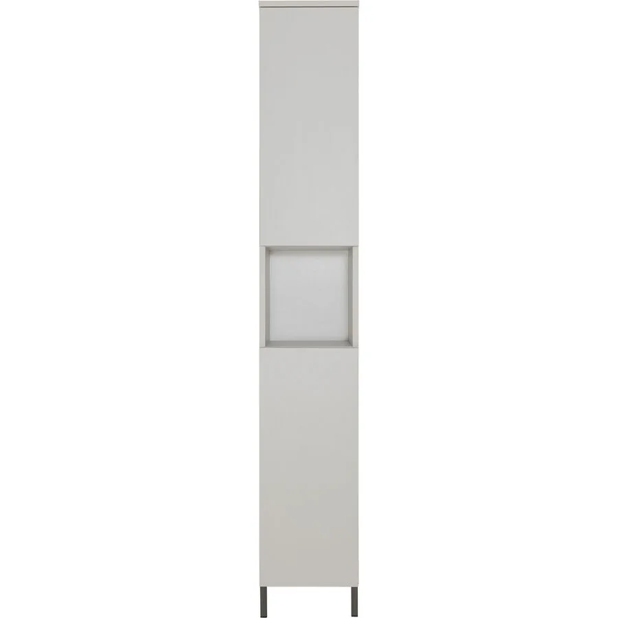 Badmöbel Xenia hellgrau Holzwerkstoff B 30 T 35 H 187 cm