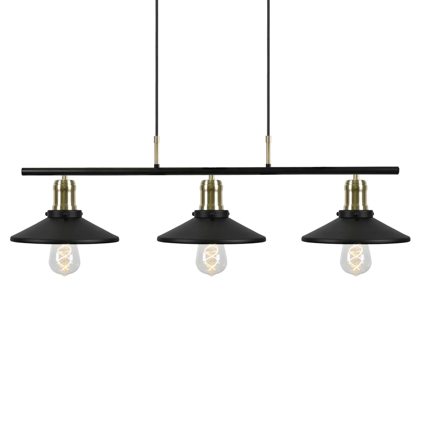 Globen Lighting Disc pendel 3 Svart