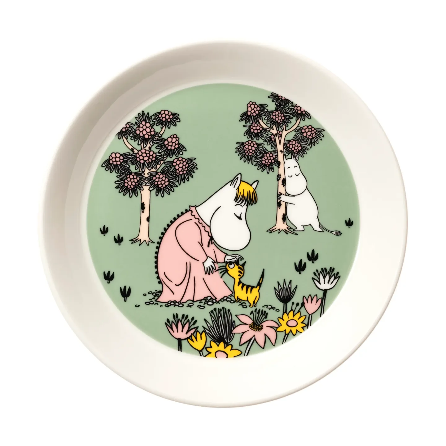 Moomin Arabia Rücksichtnahme Mumin Teller Ø19 cm