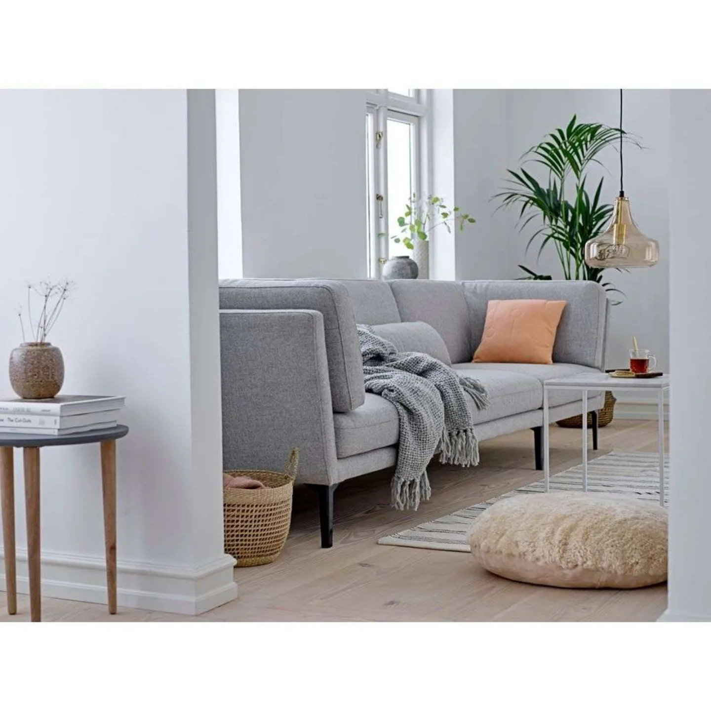 Yuser Pendel Brown/Glass - Bloomingville - Stue