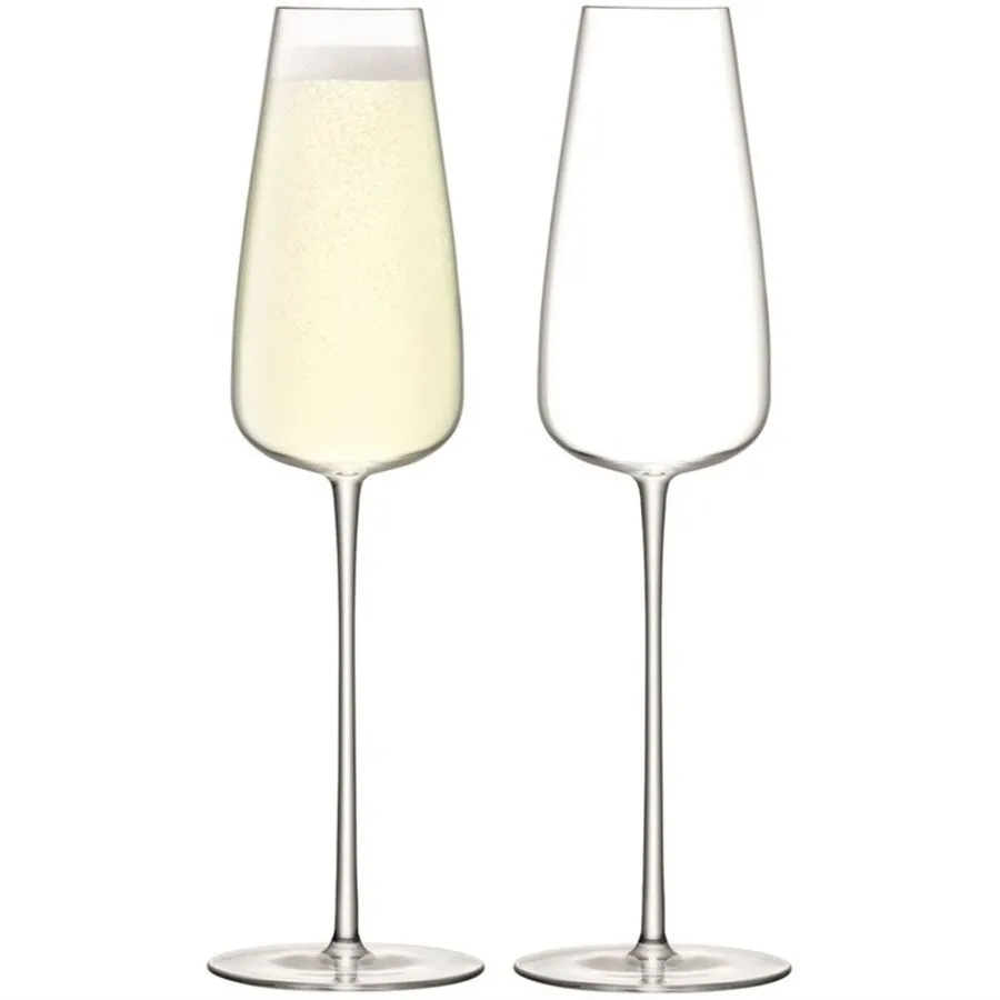 LSA International Sektgläser-Set Wine Culture klar Glas H 25.5 cm 0.33 l 2 Stk