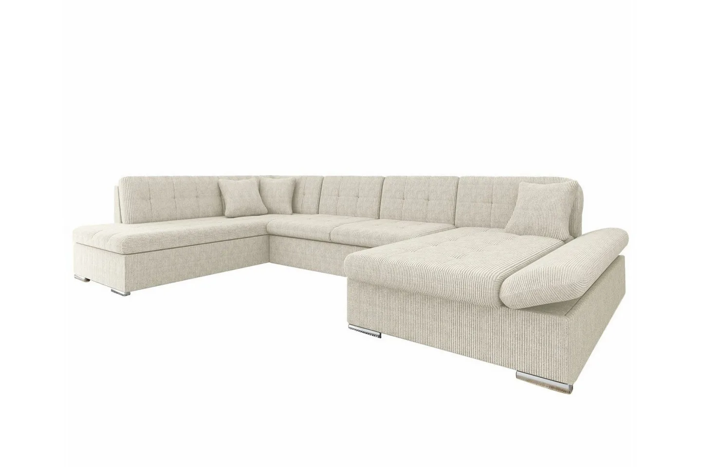 Zumar 4-sits Hörnbäddsoffa beige -