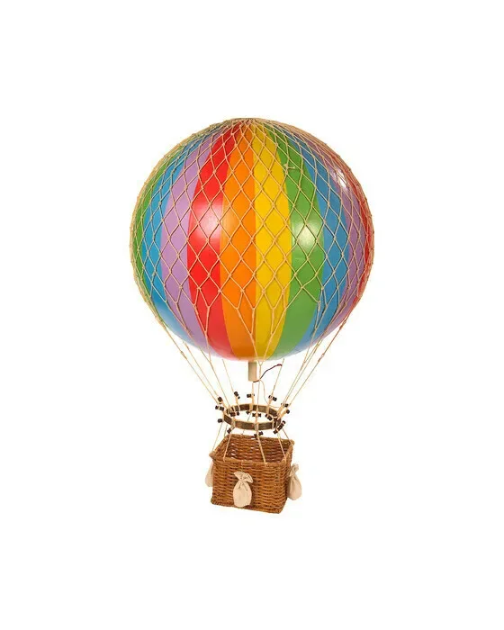 Jules Verne luftballong regnbåge