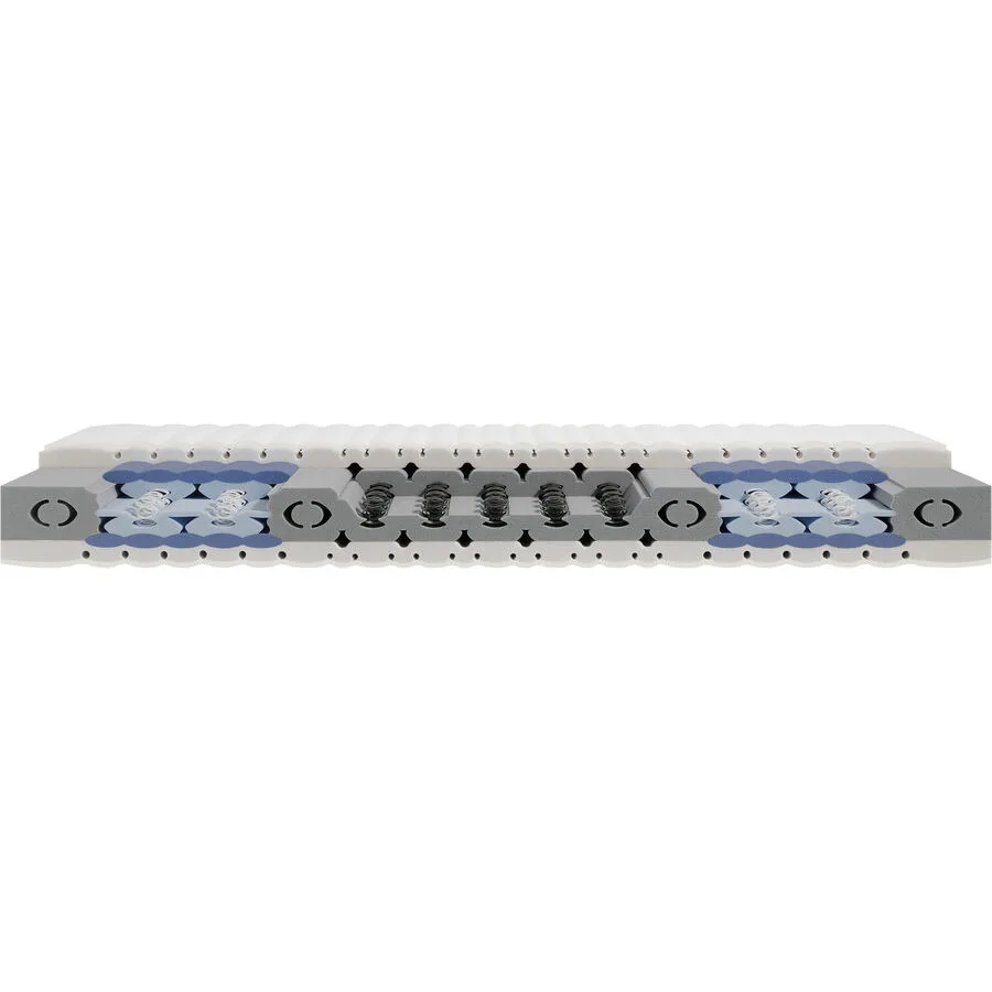 Topswiss Matratze Excellence plus soft weiss Schaumstoff, 3D-Federelemente 180 x 200 cm H2 - Weich - Schweizer Möbelhersteller