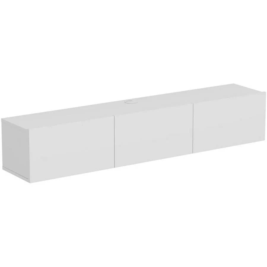 TV-Möbel Yasam weiss Holzwerkstoff B 160 cm