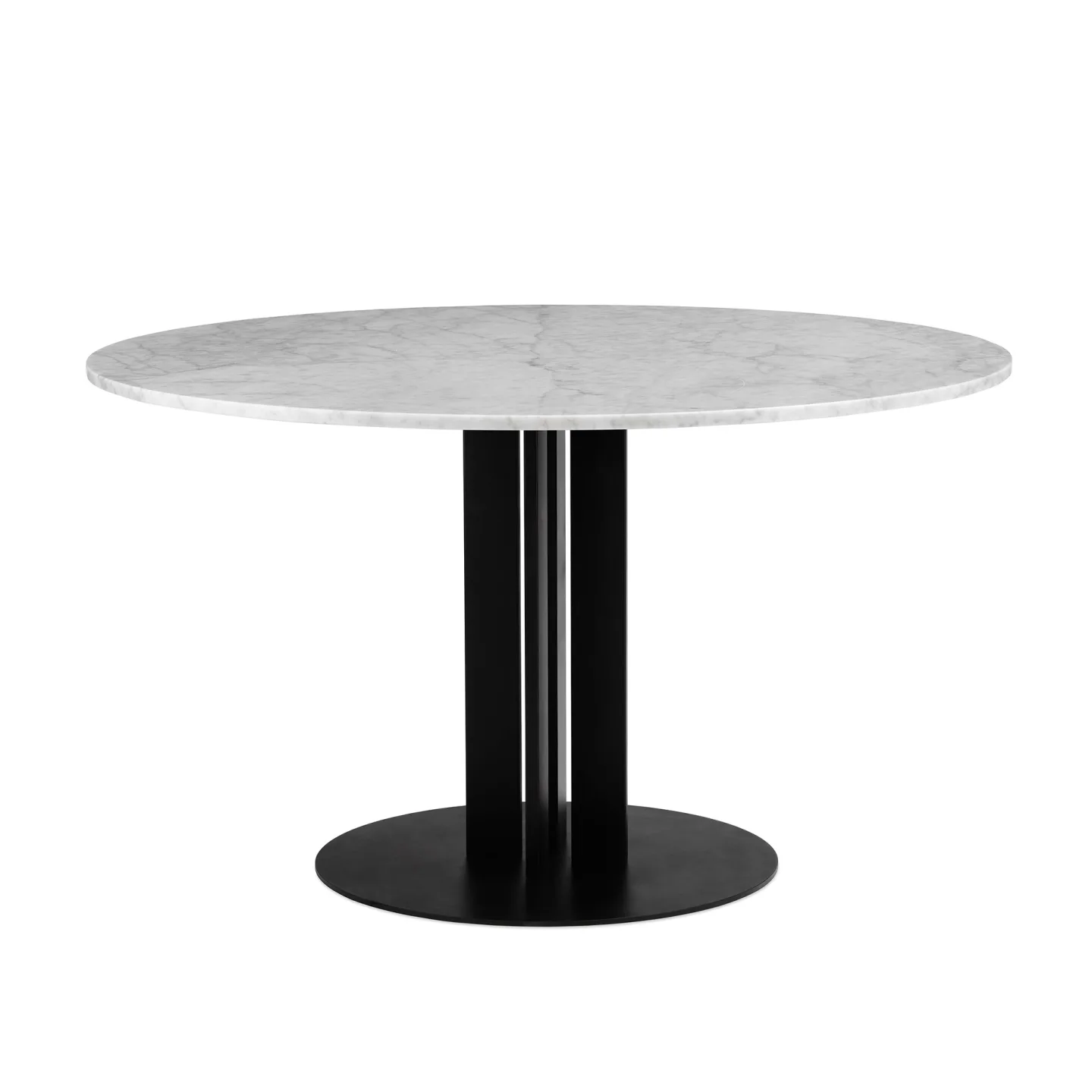 Normann Copenhagen - Scala Table H75 Ø130 cm Marble - Matbord - Simon Legald - Metall/Sten