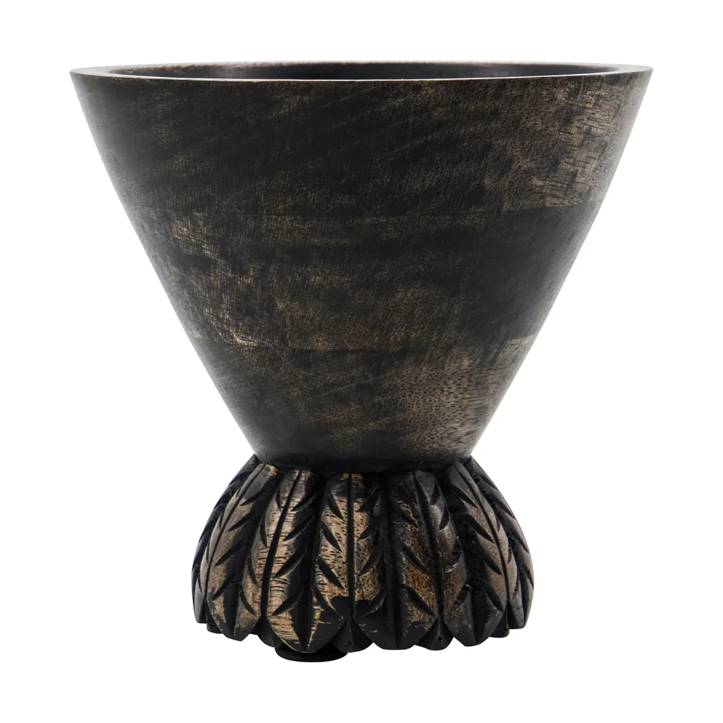 House Doctor Sani Blumentopf Ø15 cm Schwarz