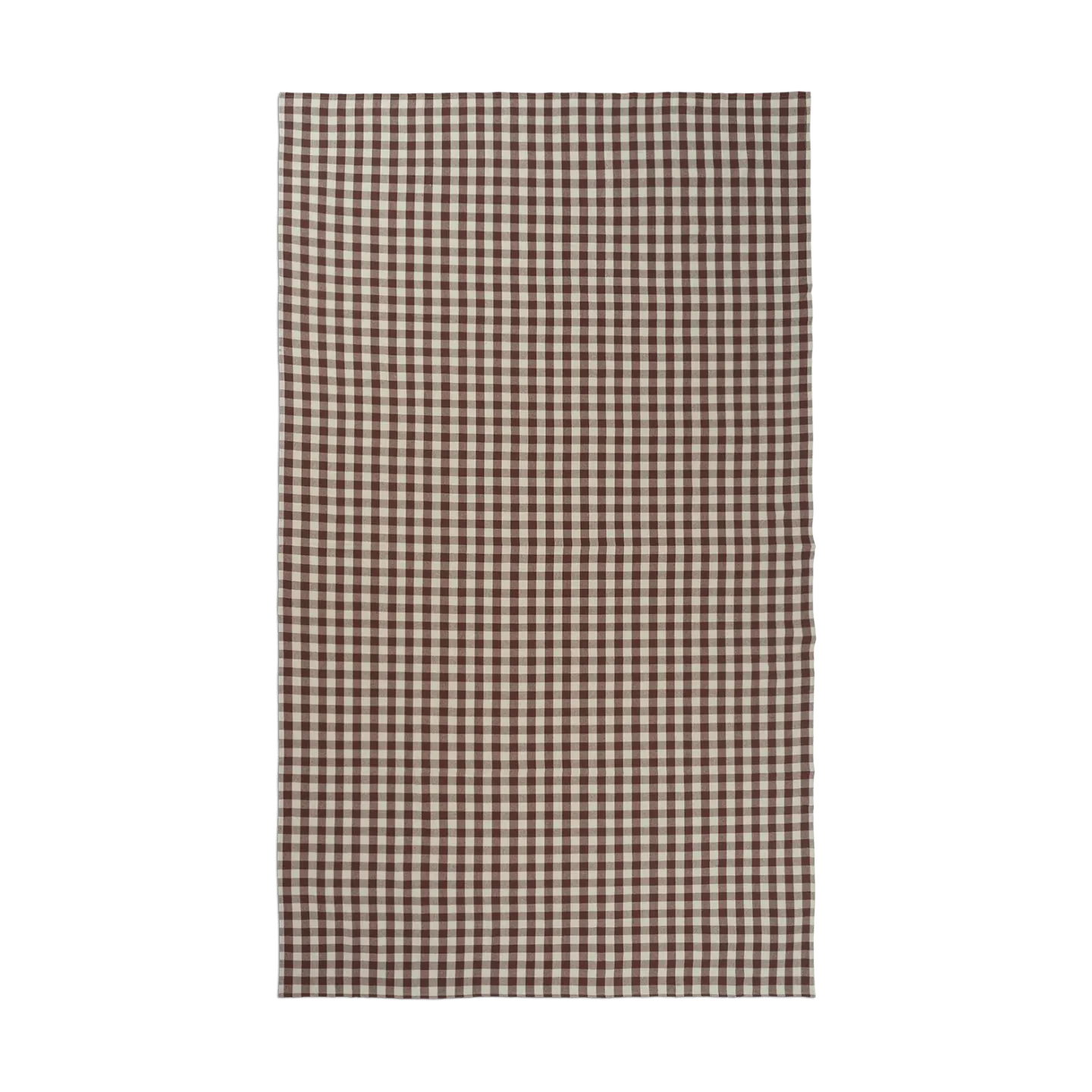 Ferm Living Bothy check Tischtuch 150x240 cm Cinnamon-grey green