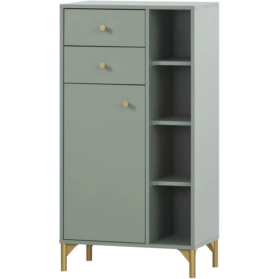 Highboard Joachim pistazie Holzwerkstoff B 60.2 cm H 114.4 cm