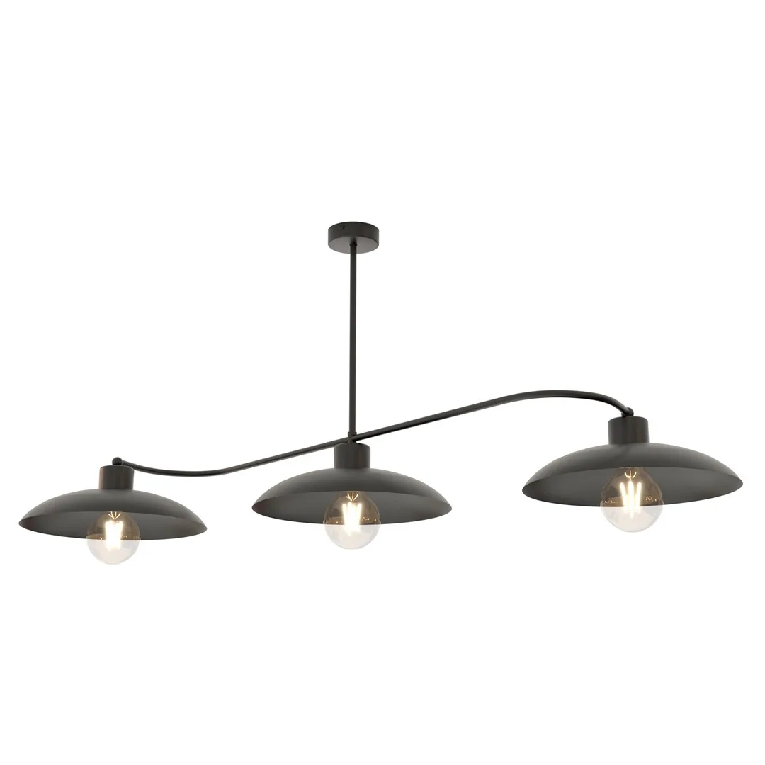 Emibig Lighting - Foster 113cm - Takplafond - Svart
