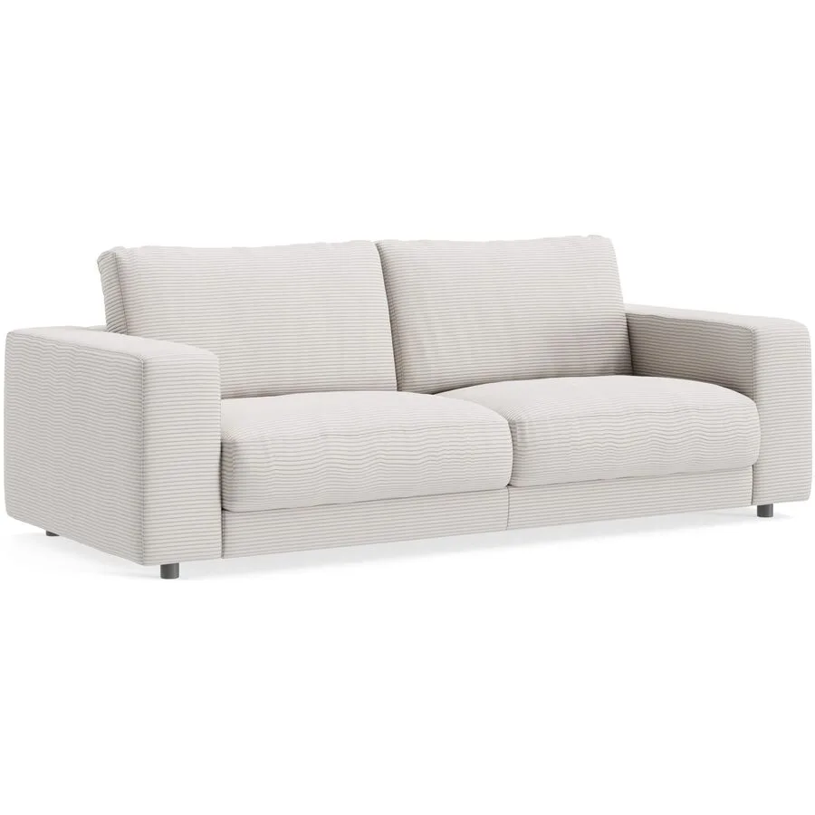 Sofa Ava Bezug: 88% Polyester, 12% Polyacryl snow B 230 T 107 cm - Möbel Konfigurator: Traummöbel individuell zusammenstellen