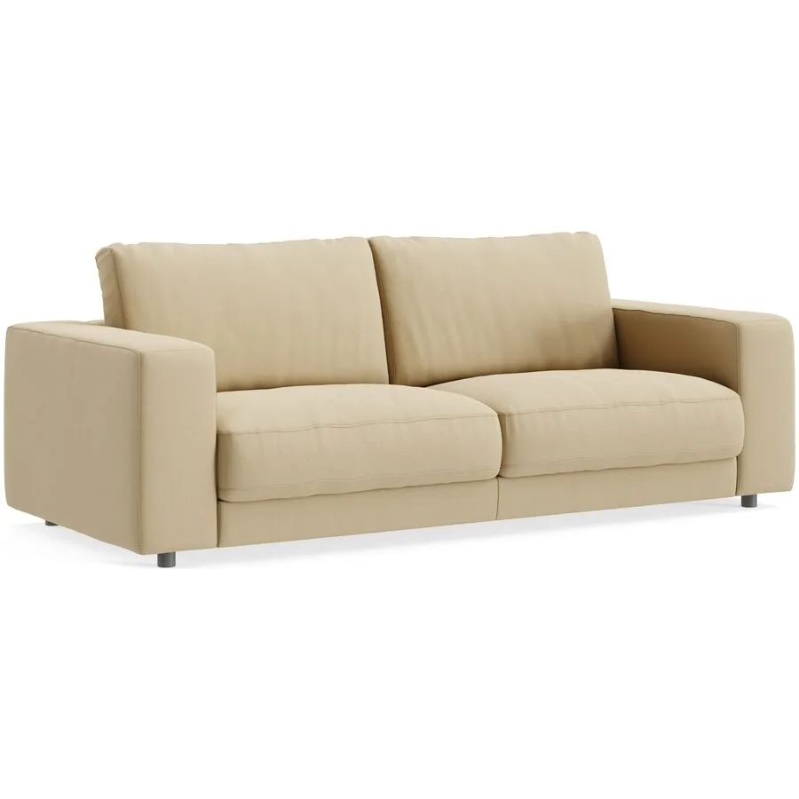 Sofa Ava Bezug: 100% Polyester sand B 230 T 107 cm - Möbel Konfigurator: Traummöbel individuell zusammenstellen
