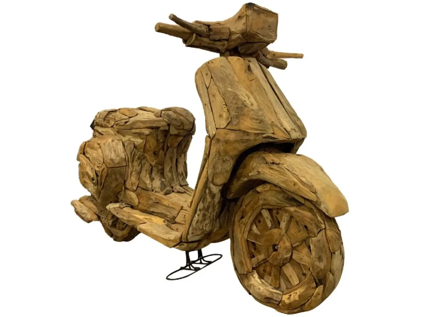 Dijk Roller Vespa Teak Holzfarbig | Schubiger Möbel