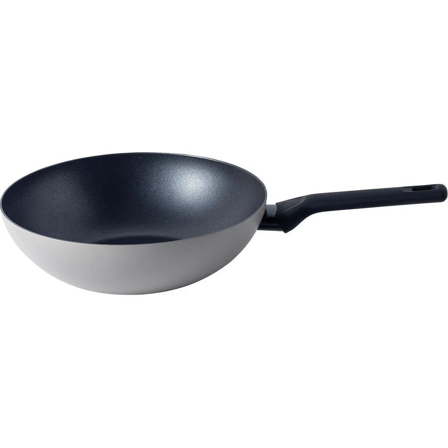 Wok Asia Grau Aluminium 28 cm