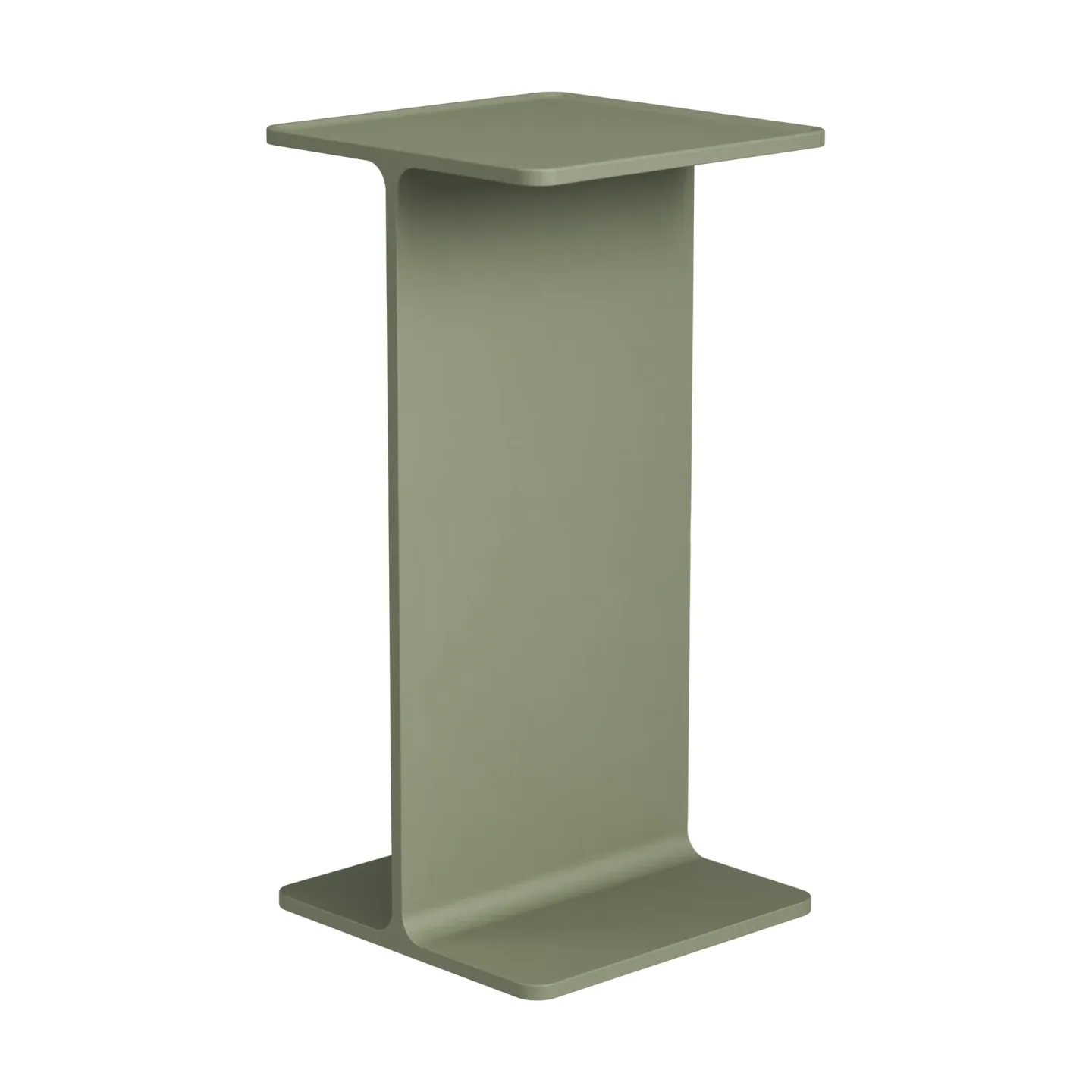 Museum Museum Pedestal Sockel Grün, 15x15x30 cm