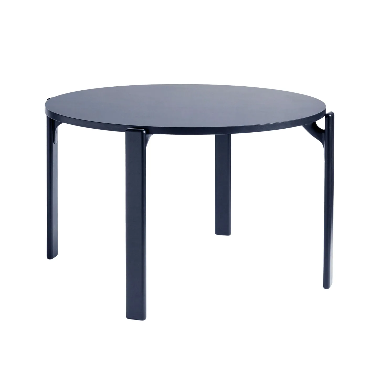 HAY - Rey Table Deep blue waterbased lacq. beech frame, 128xH74,5 Royal blue laminate tabletop - Matbord - Bruno Rey - Blå - Trä