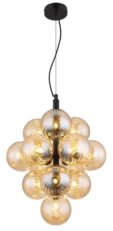 Globo Lighting - Conor Ø40 - Taklampa - Amber