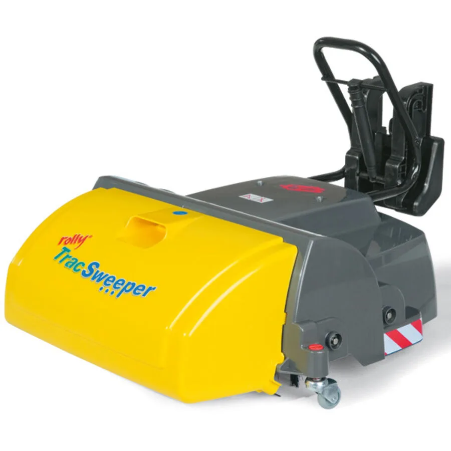 RollyTrac Sweeper Rolly Toys Gelb Kunststoff - Farbe: Gelb/Grau