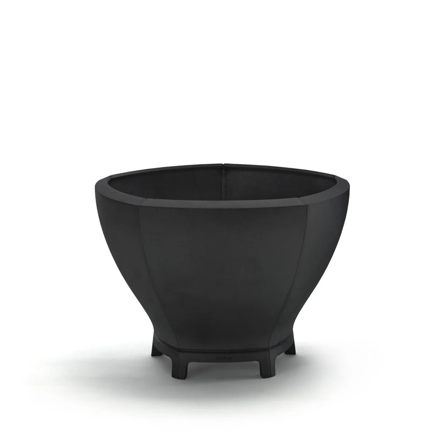 Byarums Bruk - Små Blom - Svartlackerad Aluminium - Utomhuskrukor - Mårten Cyrén