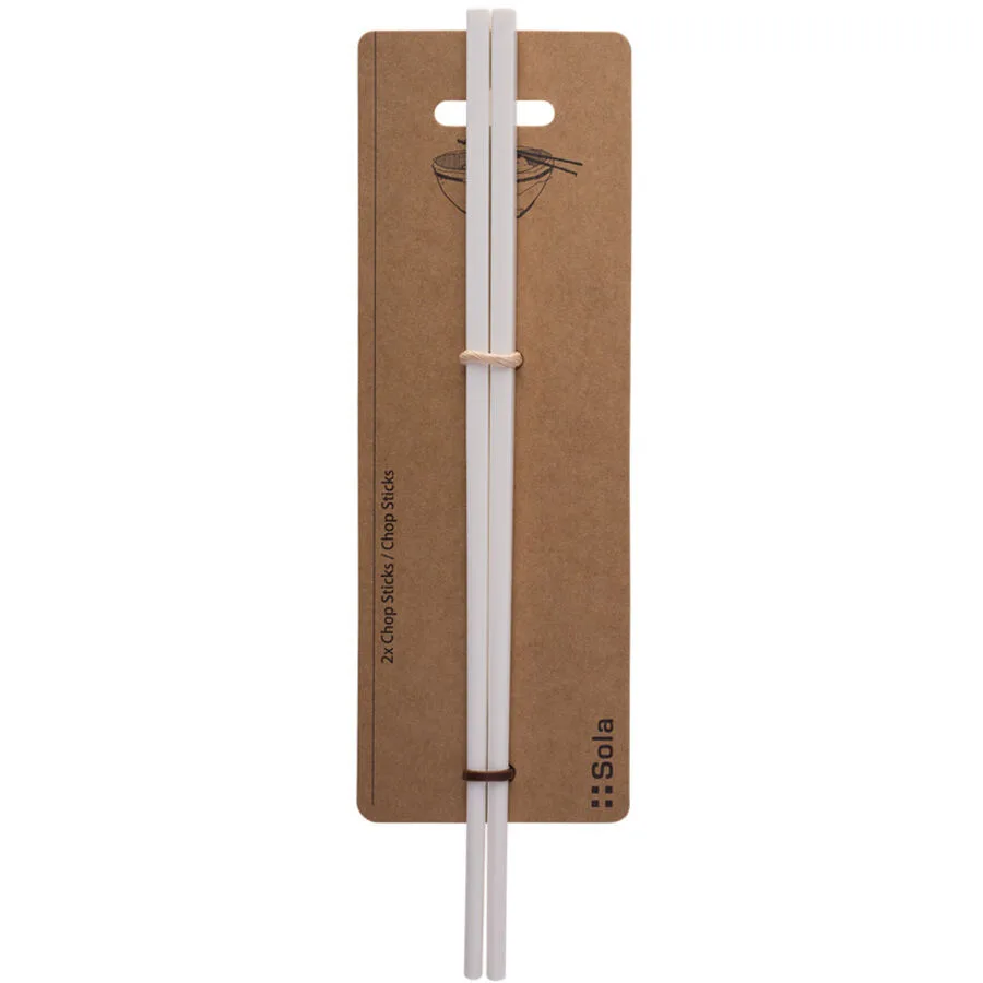 Sola Besteck Organic weiss Melamin L 24 cm