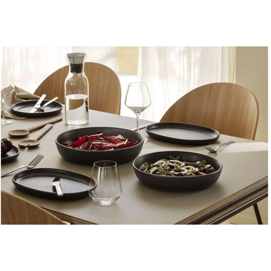 Salatschüssel Eva Solo Schwarz Steinzeug D 25 cm 4 Stk