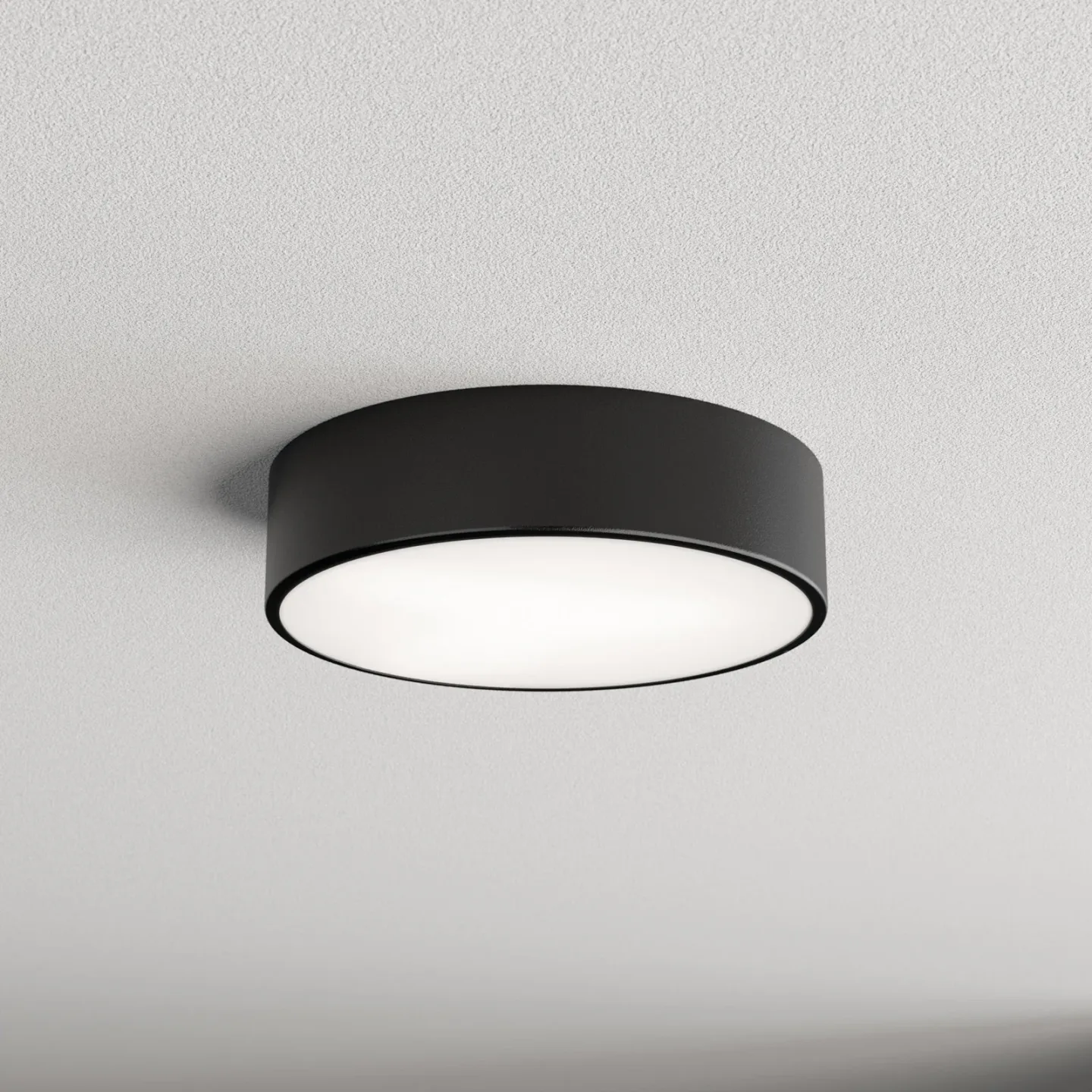 Cleo Deckenleuchte Ø30 Black - Euluna TEMAR LIGHTING - Wohnzimmer - Modern - Metall - Rund