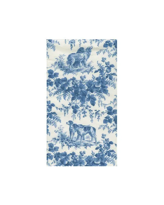 Hunting Toile Blue servietter 15-pak