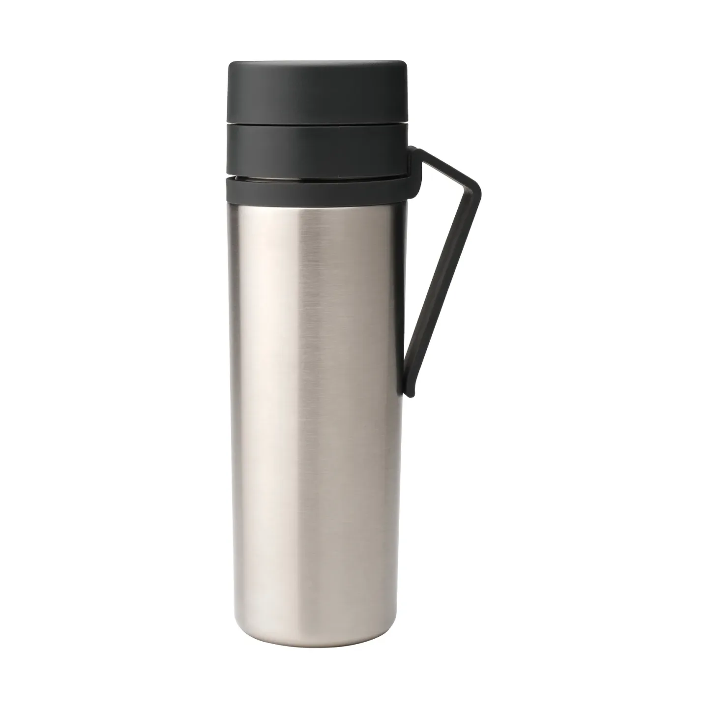 Brabantia Make & Take Thermoskanne 0,5 L Dunkelgrau