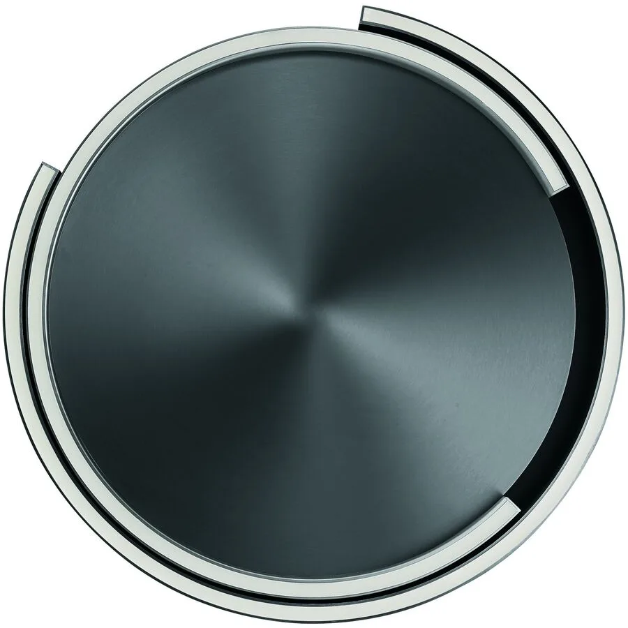 Designer-Deckenlampe Bankamp Rings anthrazit/aluminium matt dimmbar D 55 cm - Farbe: Anthrazit Eloxiert/Alu Matt - LED - Lichtfarbe: Extra warmweiss -
